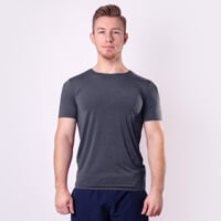 TECHNIC men's fully bonded T-shirt black melange