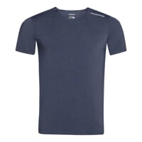 TECHNIC men's fully bonded T-shirt dk.blue melange