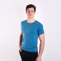 TECHNIC men's fully bonded T-shirt petroleum melange