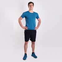 TECHNIC men's fully bonded T-shirt petroleum melange