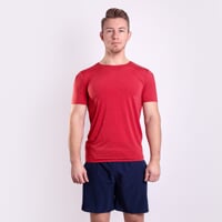 TECHNIC men's fully bonded T-shirt red melange
