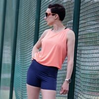 TECHNICA SINGLET das Damen-Sport-Tanktop orange melange