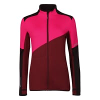 TERRITORIA der Damen-Kapuzenjacke schwarz/fuchsia//dk.violett