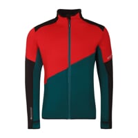 TERRITORY der Herren-Kapuzenjacke schwarz/rot/Grün
