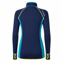 TISPA die Damen-Jacke dunkelblau/türkis