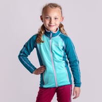 TISPA JR girls full zip jacket deep lake/pink
