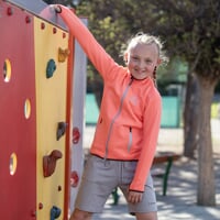 TISPA JR girls full zip jacket salmon