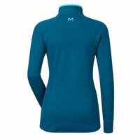 TISPA ZIP MERINO petrol blue