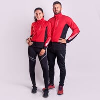 TONALE die Radjacke für Herren rot/schwarz