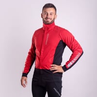 TONALE die Radjacke für Herren rot/schwarz