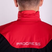 TONALE die Radjacke für Herren rot/schwarz