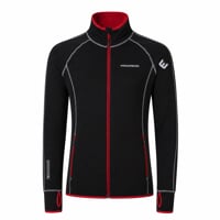 TOREZ Herren Jacke schwarz/petrol Nähte