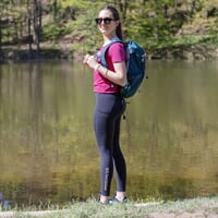 VELOCITA women's outdoor leggings black
