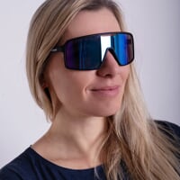 VISION BLU-R BLK/GRY die Sportbrille schwarz matt/grau
