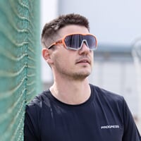VORTEX SMK ORG/GRY Sportbrille orange/grau
