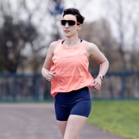 ZORA MINI SHORTS mit Push-up-Effek dk.blau