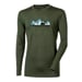  STIG "ICELAND" children's merino T-shirt grey melange